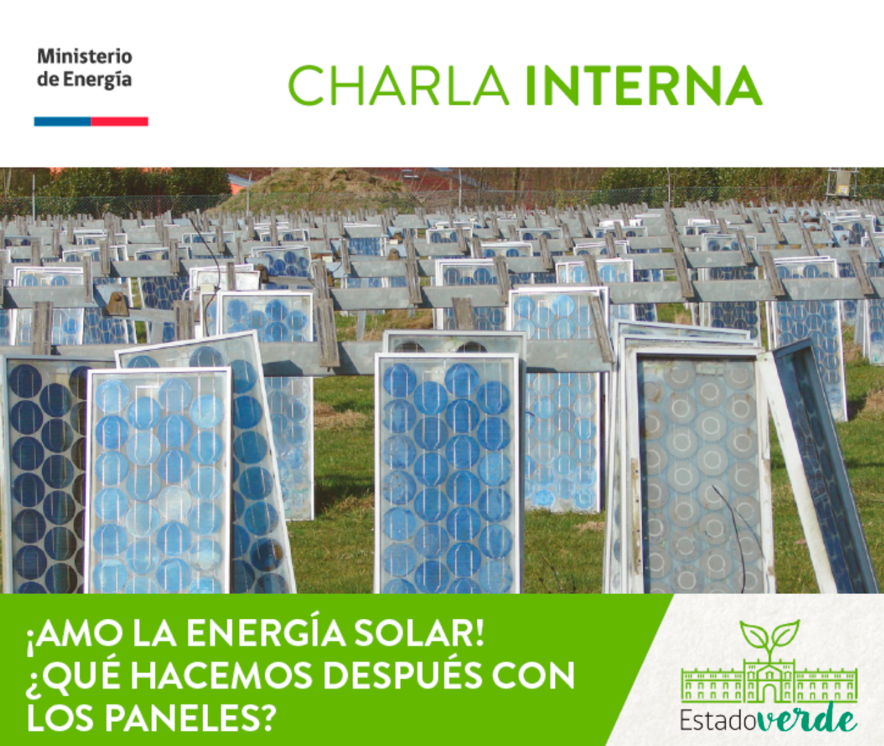 ¡Amo la energía solar! Pero...¿Qué hacemos después con los paneles?