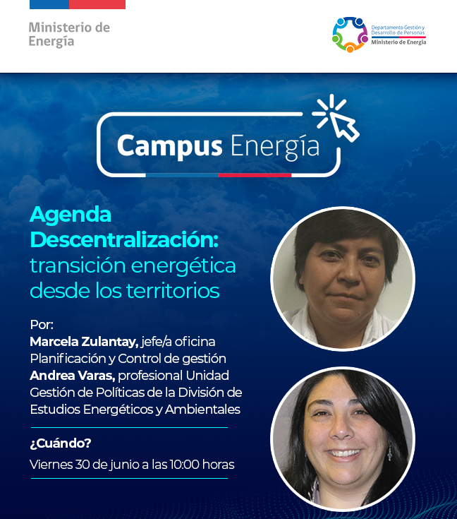 Agenda Descentralización: transición energética desde los territorios